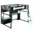 Wood Loft Bed With Desk-824423054