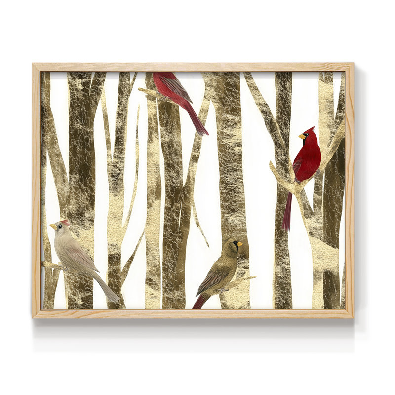 Art de Noël - Lxxv - reproduction encadrée, H 11 po x l 14 po, Naturel