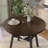 Gaspar Extendable Round Solid Wood Base Dining Table-1854172998
