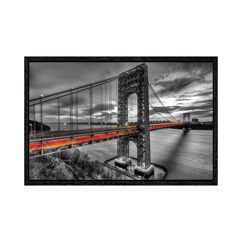 GW Streak by David Gardiner - Print on Canvas, 101.6 cm H x 66.04 cm W, Black Framed Canvas