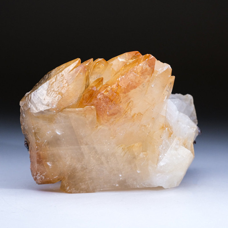 Cristal de calcite doré de la mine Elmwood, Tennessee (3,3 lb)