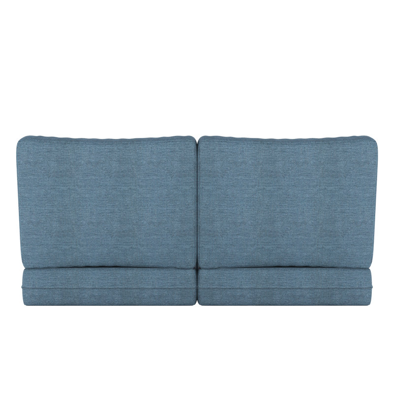 Coussin de siège / dossier Sunbrella®, Spectre denim Sunbrella®