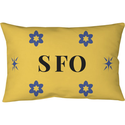 Coussin en polyester San Franciscon