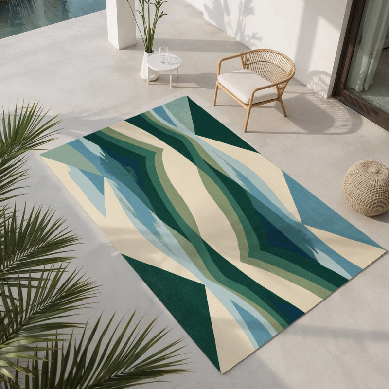 Tapis intérieur et extérieur Lunar, Rectangulaire 2 pi x 3 pi