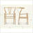 Set Of Two Wishbone Chairs-1363341171