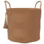 Panier de rangement vidaXL brun moyen 100% pliable