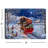 Starry Winter Night 8x6 Lighted Tabletop Canvas