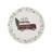 Wood Round 4 Piece Coaster Set