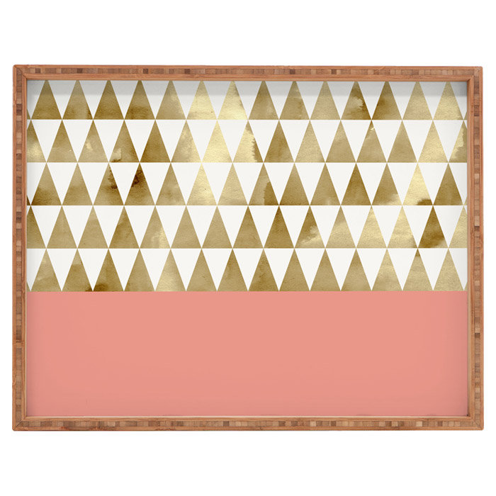 Solid Wood Tray, 1.75" H x 18" W x 14" D