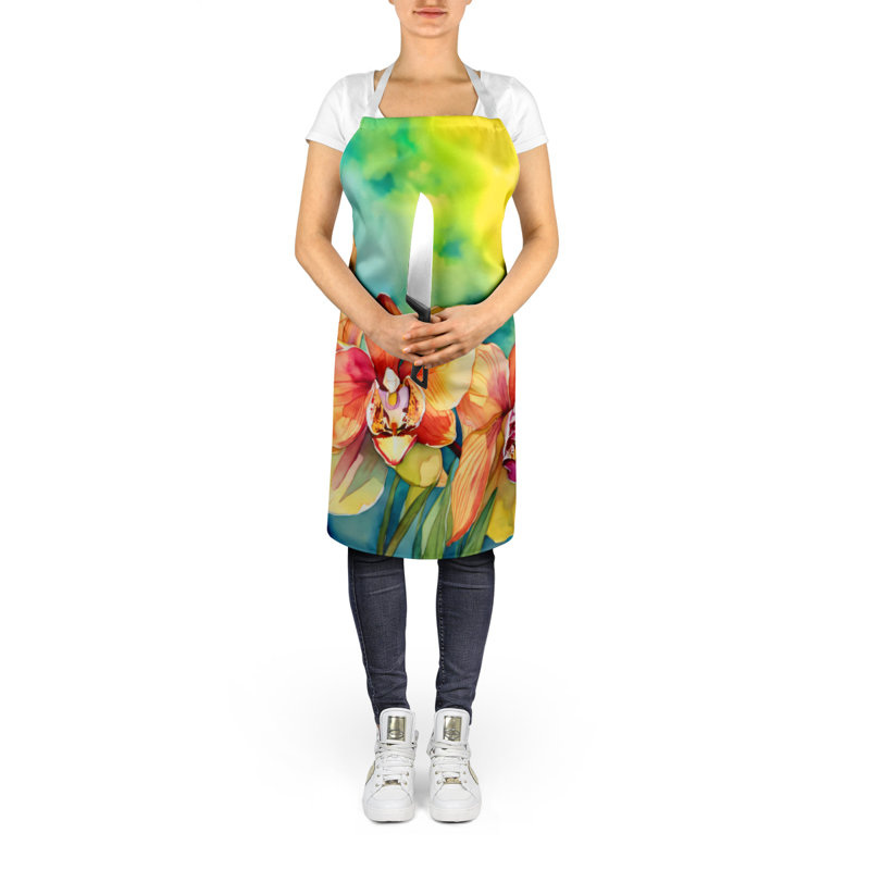 Floral Bib Apron