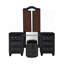 Ensemble de meuble-lavabo de style grand lit capitonné et rembourré 5 pièces Encore-312892075-312892072