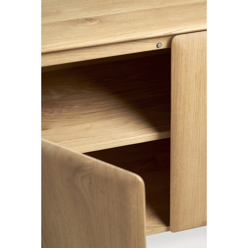 Pi 91'' W Solid Wood Sideboard, Natural