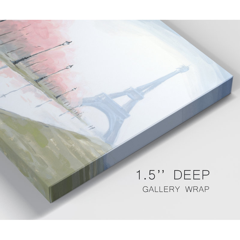 Paris au Printemps I - reproduction sur toile, null