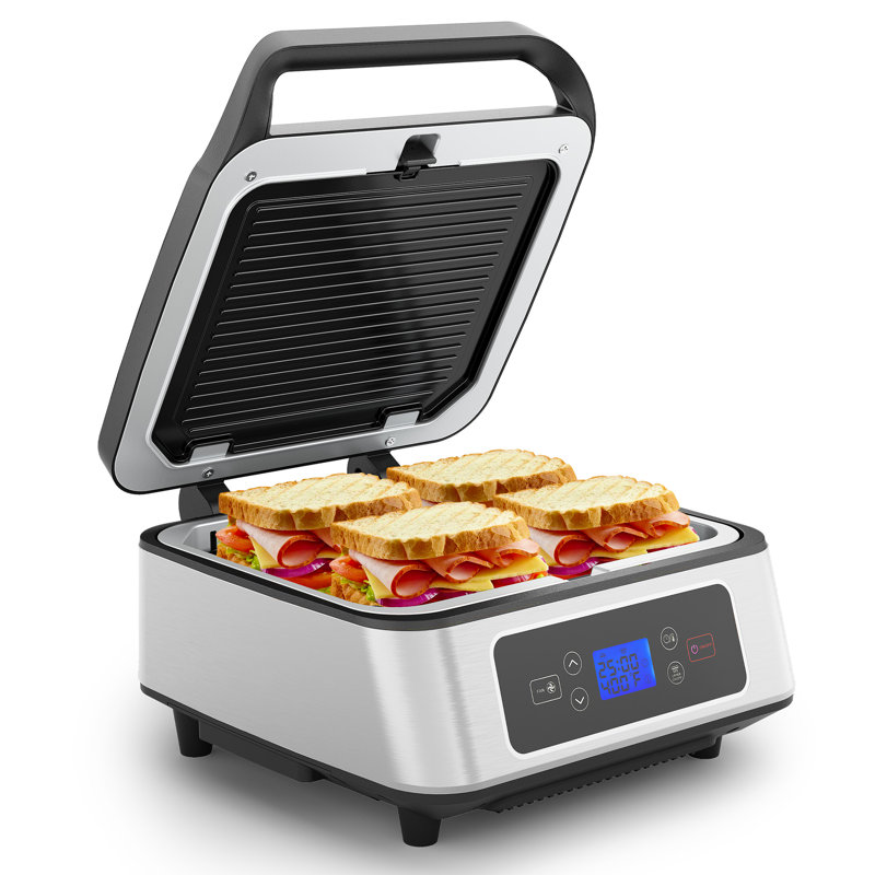 Barbecue d'intérieur sans fumée 1300W
