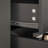 3-Drawer Modern Nightstand With Metal Legs-2079263307