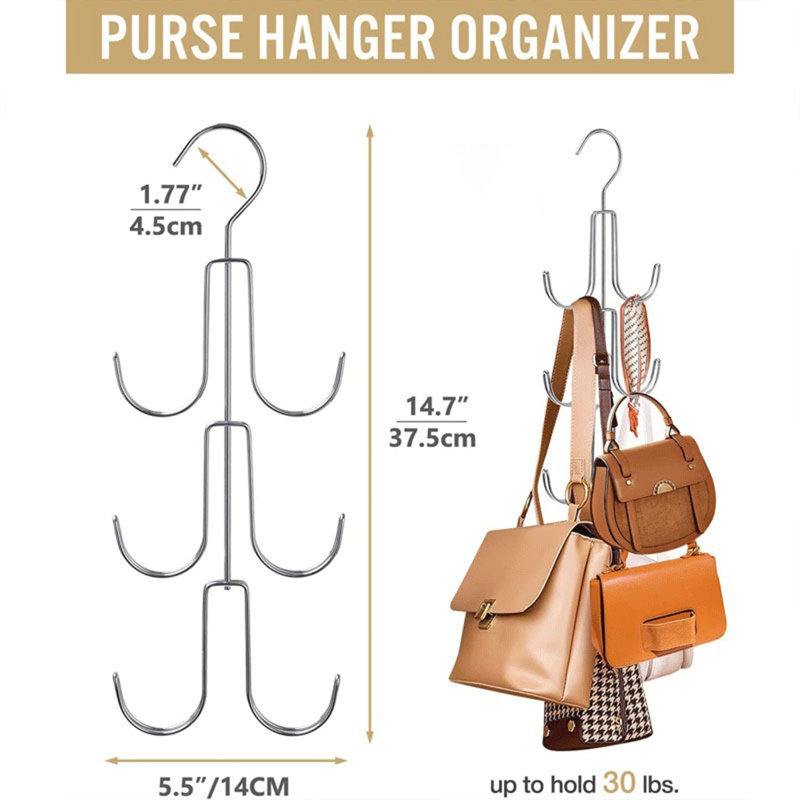 1 porte-sac de rangement pour porte-sac suspendu