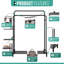 110cm Clothing Rack