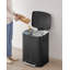 Steel Step On and Odour Seal Multi-Compartment Rubbish & Recycling Bin - 10.57 L-100140355