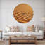 Beautiful Sand Desert Dunes - Horloge murale moderne-34141177