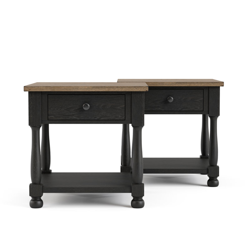 Acadian 2-Piece End Table Set