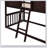 Twin Over Twin House Bunk Bed With Ladder, Wood Bed-1278823909