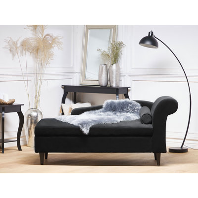 Jahiem Velvet Chaise Lounge
