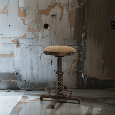 Tabouret de bar réglable en hauteur Kamoryn