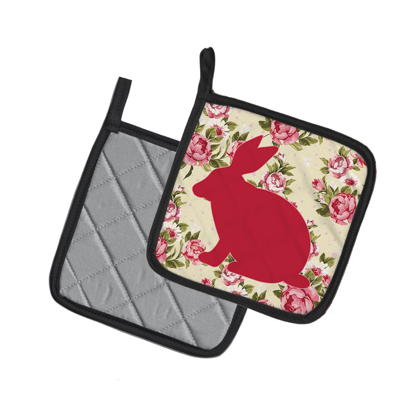 East Urban Home Polyester Potholder, Yellow