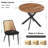 Brando 5-piece Round Dining Set-8789927