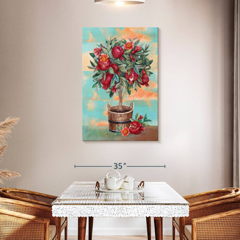 Harnek Pomegranate Tree, 45" H x 30" W