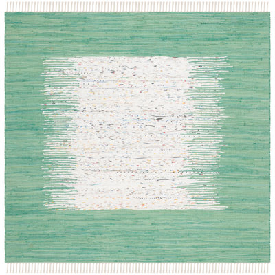 Parikh Hand Woven Cotton Abstract Rug