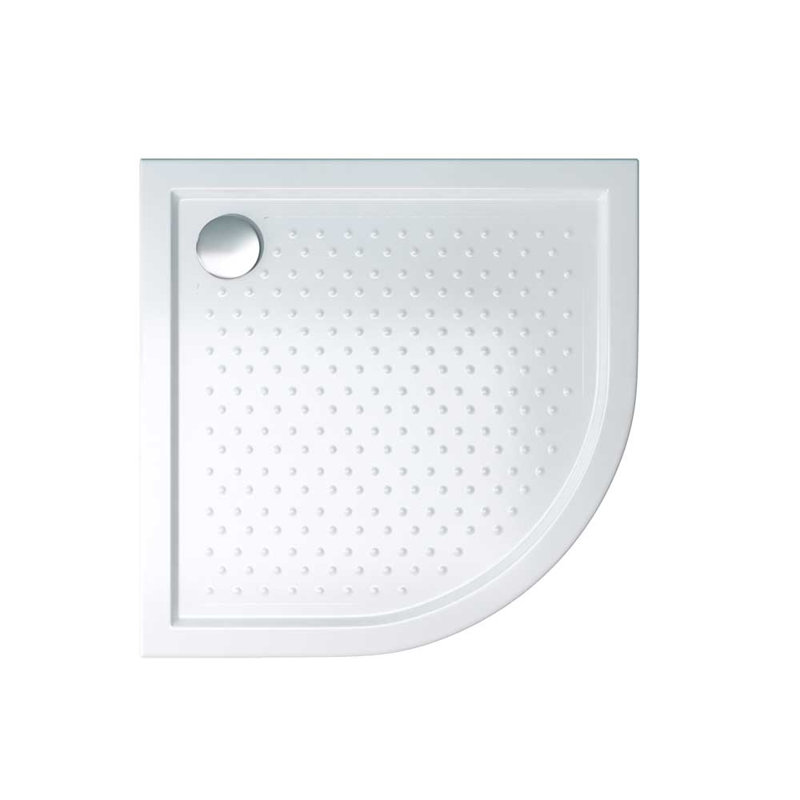  Acrylic Shower Tray - Glossy White Finished -Quadrant - 900 x 900mm