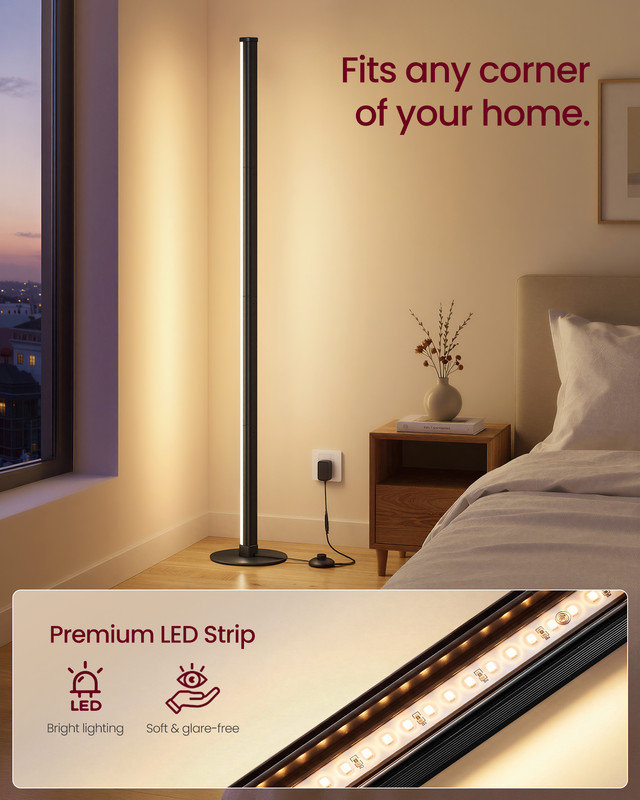 139.4 H cm Traditional Floor Lamp