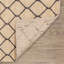 Tapis bleu marine en jute tissé à la main Tiles-2069564523
