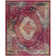 Annette Oriental Fuchsia / Ivory Area Rug
