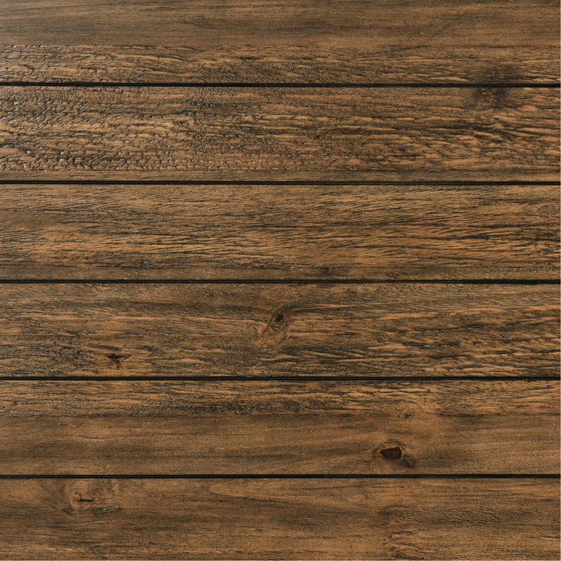 Streamlined Distressed Brown Console - Brings Rustic Warmth To Interior, Fits Beneath Windows, Spacious Lower Shelf For Storage, 15 Inches In Width Wood Entryway Look With Charm, Rectangular Surface