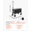 VEVOR 302.8L Ice Chest with wheels in Black
