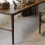 Bureau d'écriture rectangulaire en bois massif brun noisette-881193563-881193560
