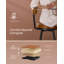 Upholstered Counter Stool with Metal Frame-1253715539