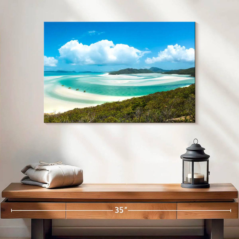 Nicci Whitehaven Beach Paradise, H 16 po x l 24 po