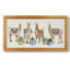 «Llama Party», cadre photo unique, impression sur toile-29661067