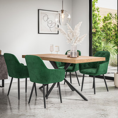 Agretha 4 - Person Dining Set
