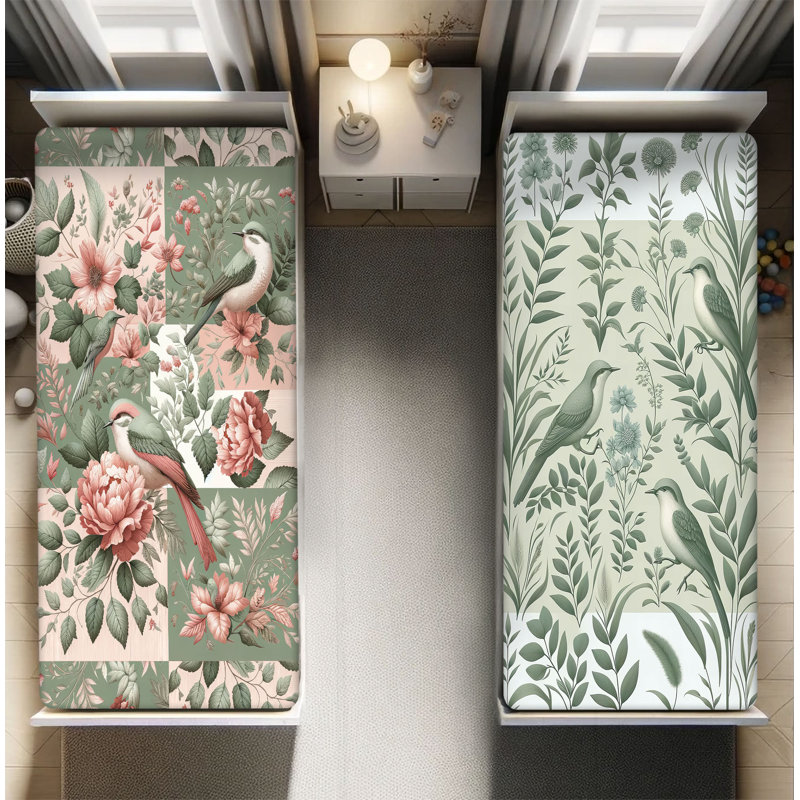 Ensemble de draps-housses Ambesonne, Drap-housse de taille simple