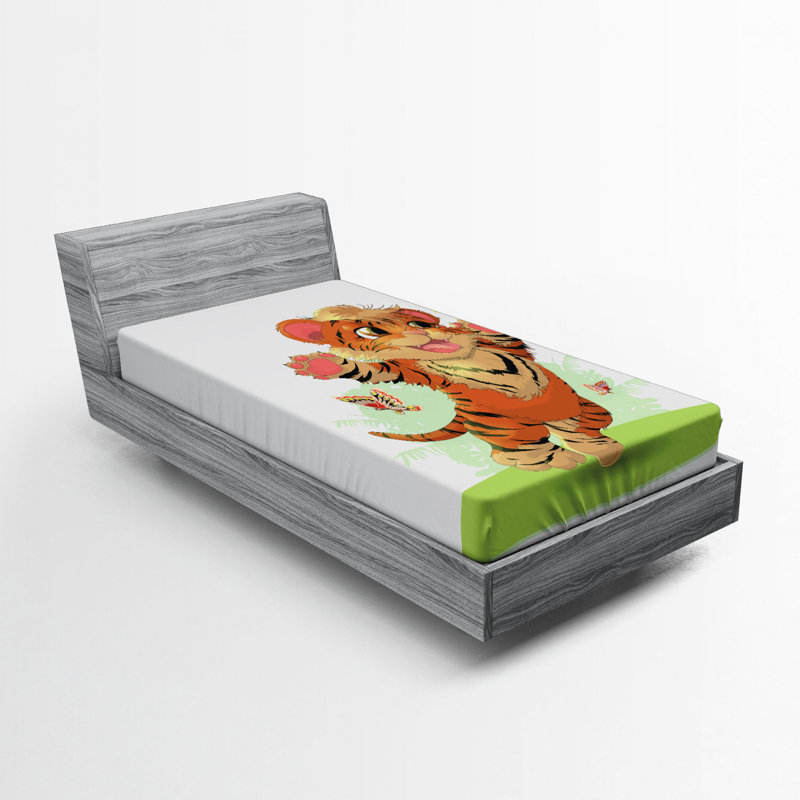 Caricature d'un drap-housse, Drap-housse de taille simple