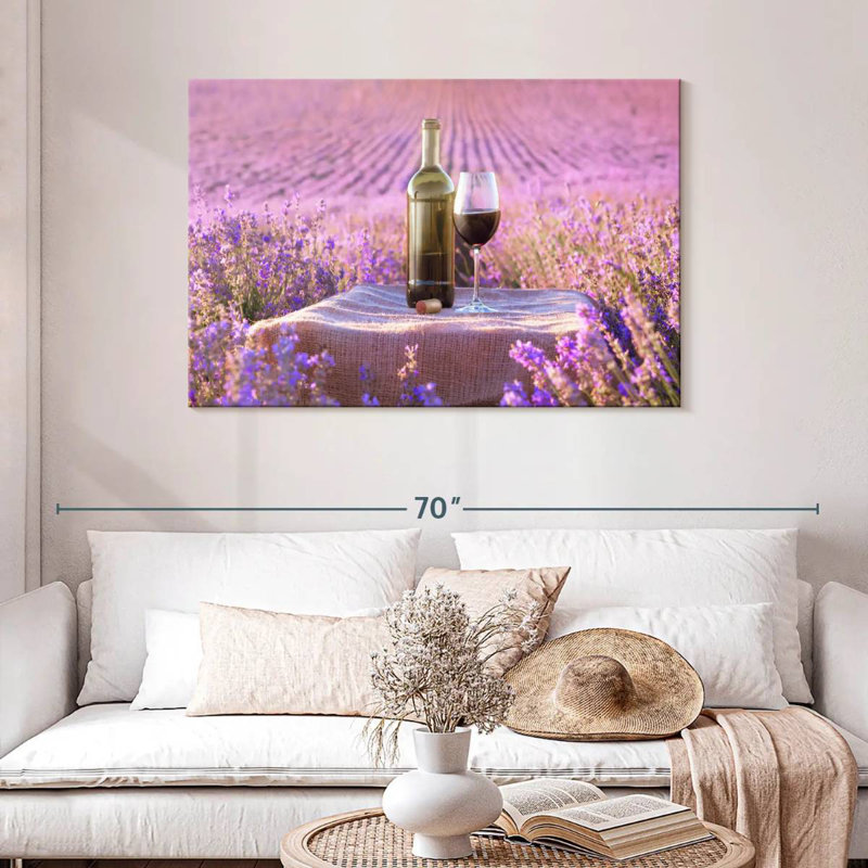 Yarlin Wine Romance, 30" H x 45" W