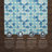 Kirrily Watercolor Circle Blue and Ivory Indoor Outdoor Machine Washable Area Rug-1493587813
