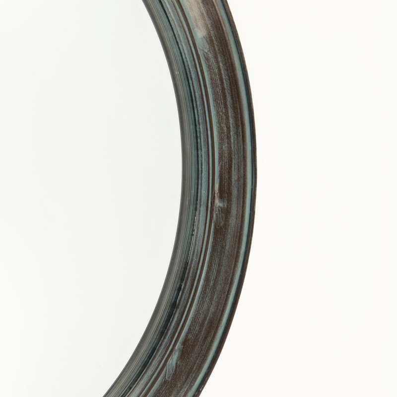 Cerne Convex Metal Wall Mirror, 28.5" H x 28.5" W