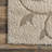 Pipers Contemporary Shag Performance Cream/Beige Rug-1530812250