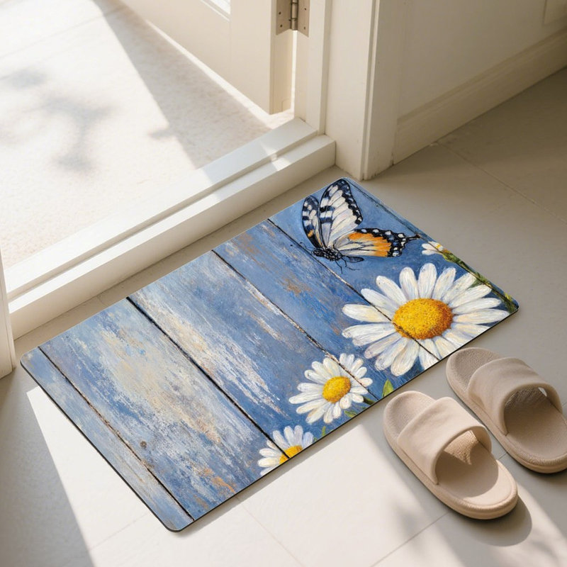 Paillasson Daisies Butterfly