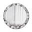 Huldar Glass Flat Wall Mirror
